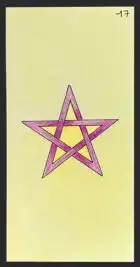 L'étoile - Carte n°17 de l'Oracle Gé