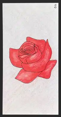 La rose - Carte n°2 de l'Oracle Gé