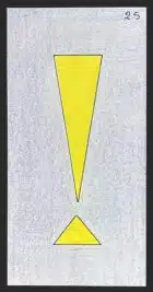 Le point d'exclamation - Carte n°25 de l'Oracle Gé