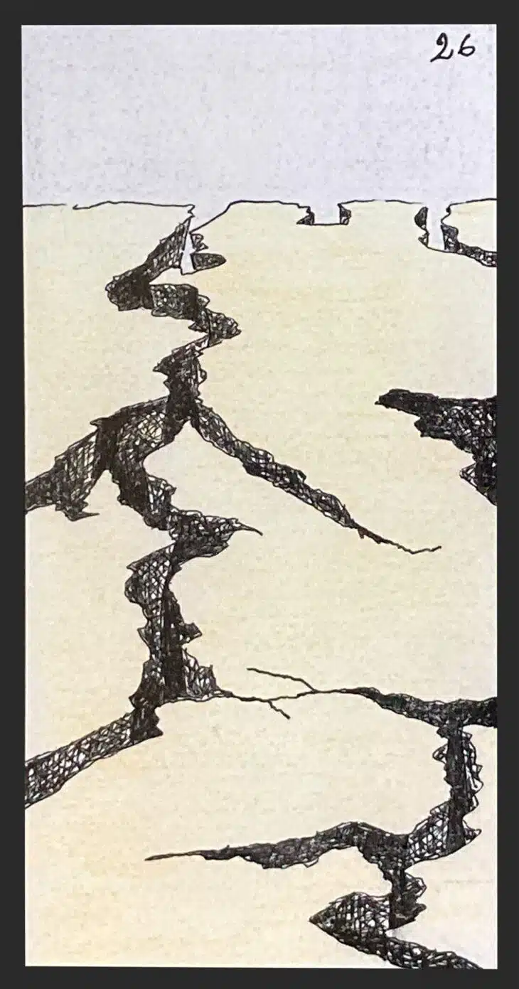 Le désert - Carte n°26 de l'Oracle Gé