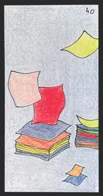 Les papiers - Carte n°40 de l'Oracle Gé