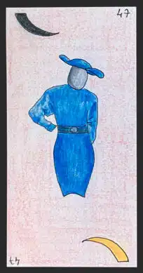 La femme - Carte n°47 de l'Oracle Gé