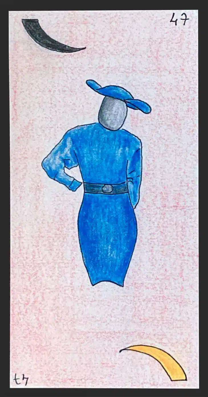 La femme - Carte n°47 de l'Oracle Gé