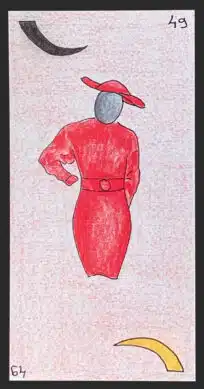 La consultante - Carte n°49 de l'Oracle Gé