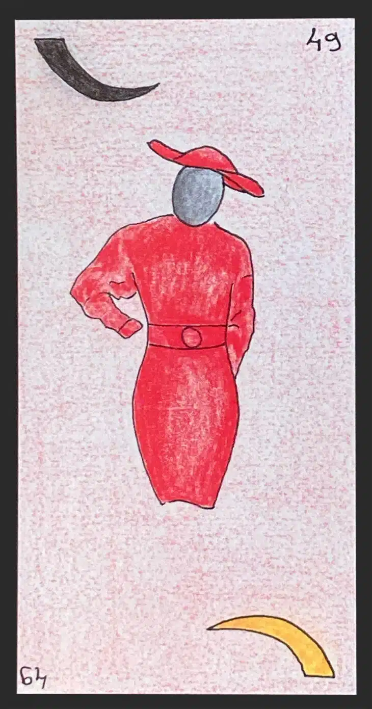 La consultante - Carte n°49 de l'Oracle Gé