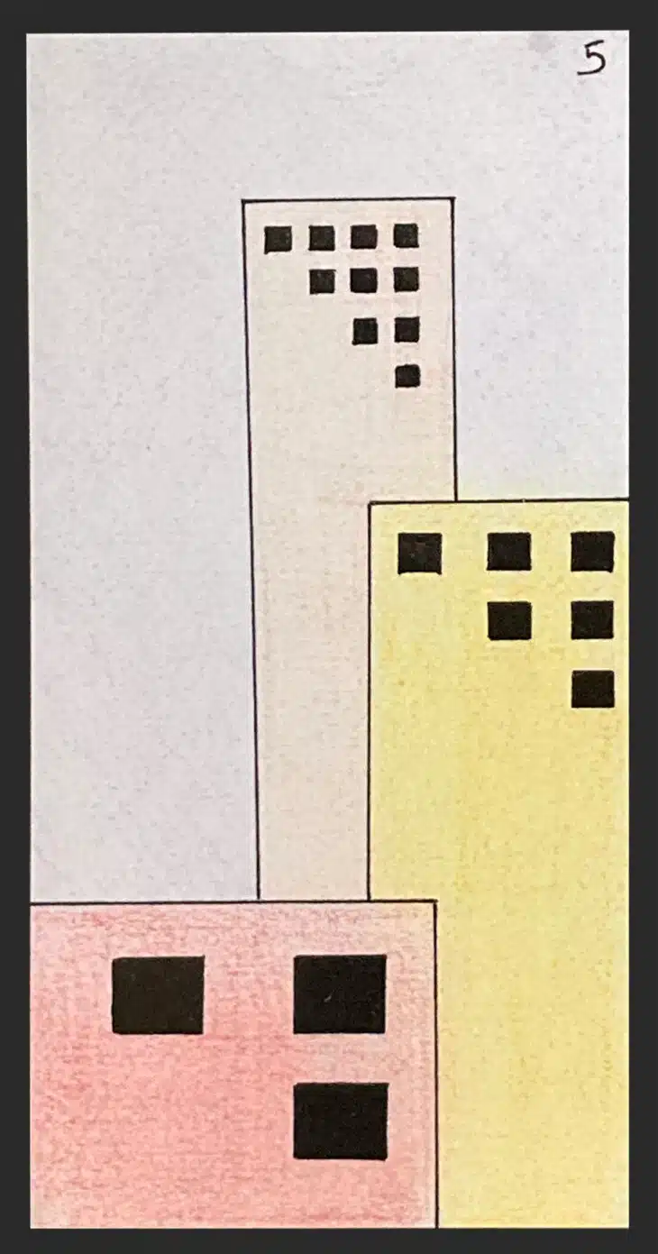 Les tours - Carte n°5 de l'Oracle Gé
