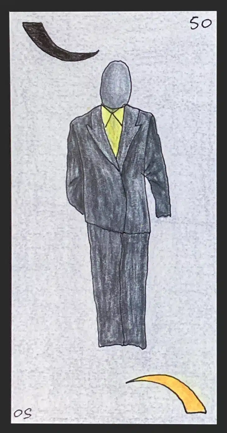 Le consultant - Carte n°50 de l'Oracle Gé