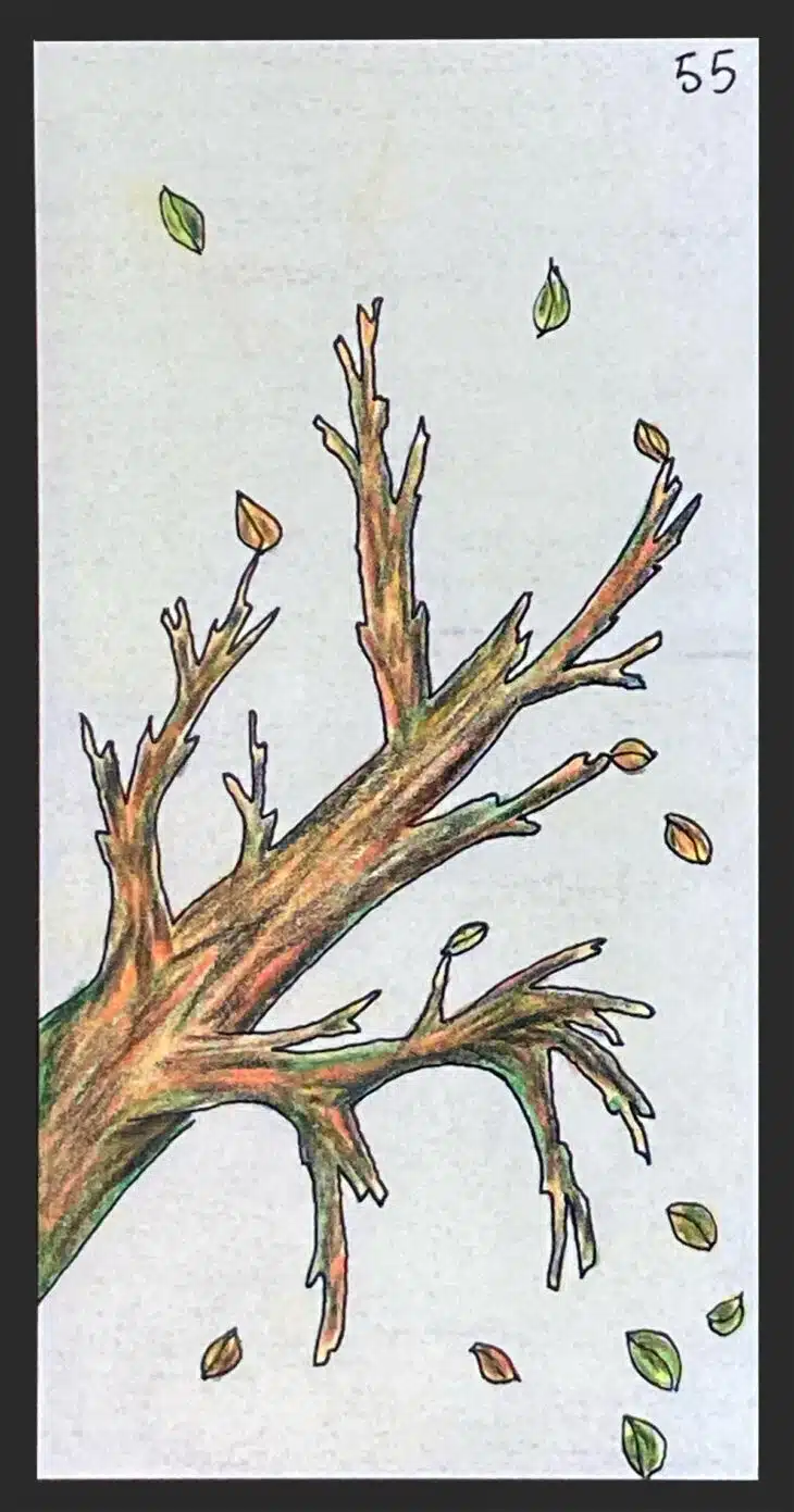 L'automne - Carte n°55 de l'Oracle Gé