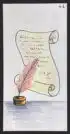 Le parchemin - Carte n°61 de l'Oracle Gé
